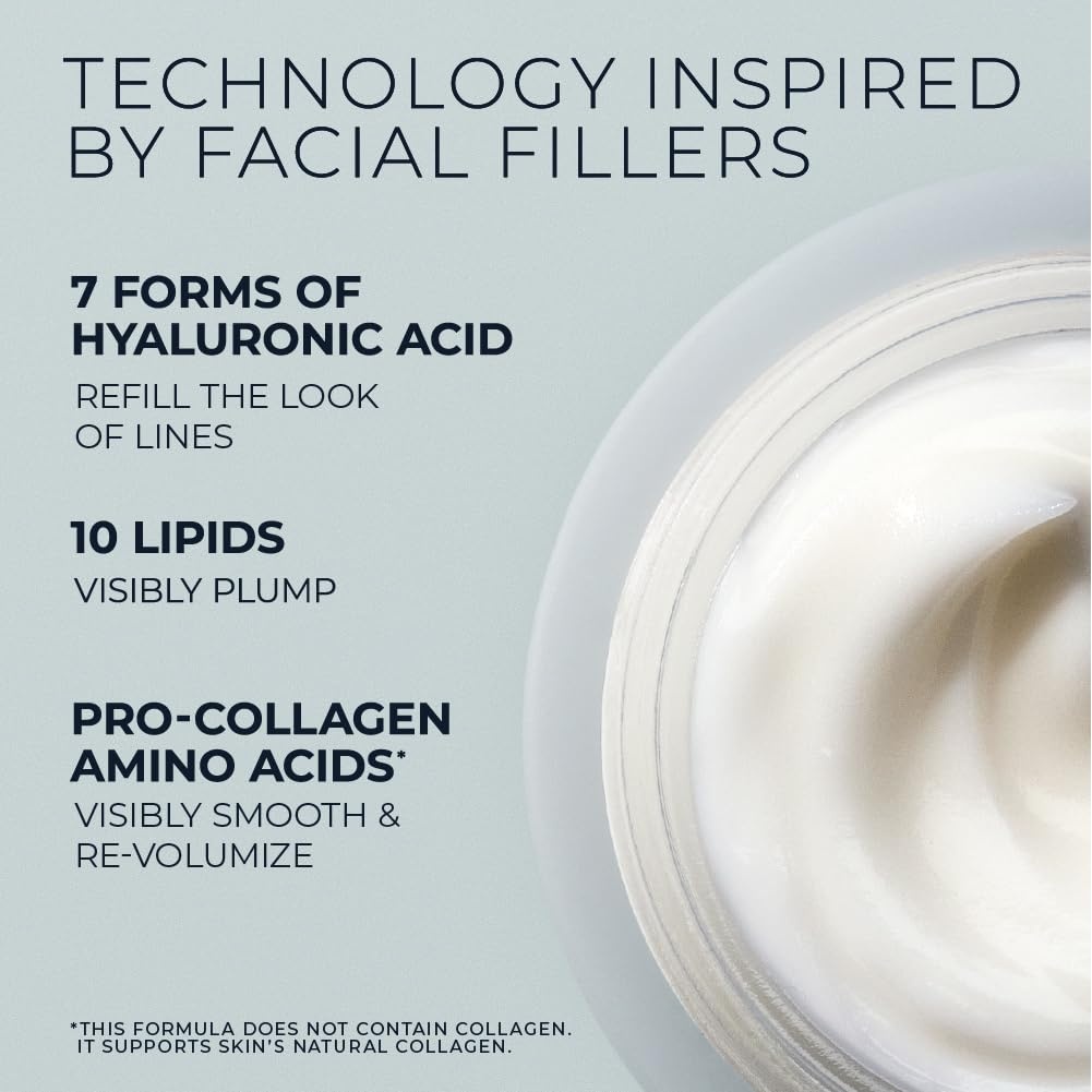 image:imageRoC Hydration Hyaluronic Acid Moisturizer Face Cream Fragrance Free Sensitive Face Moisturizer with Collagen Proteins 17 Ounces with Retinol Eye Cream PacketteHydration Moisturizer