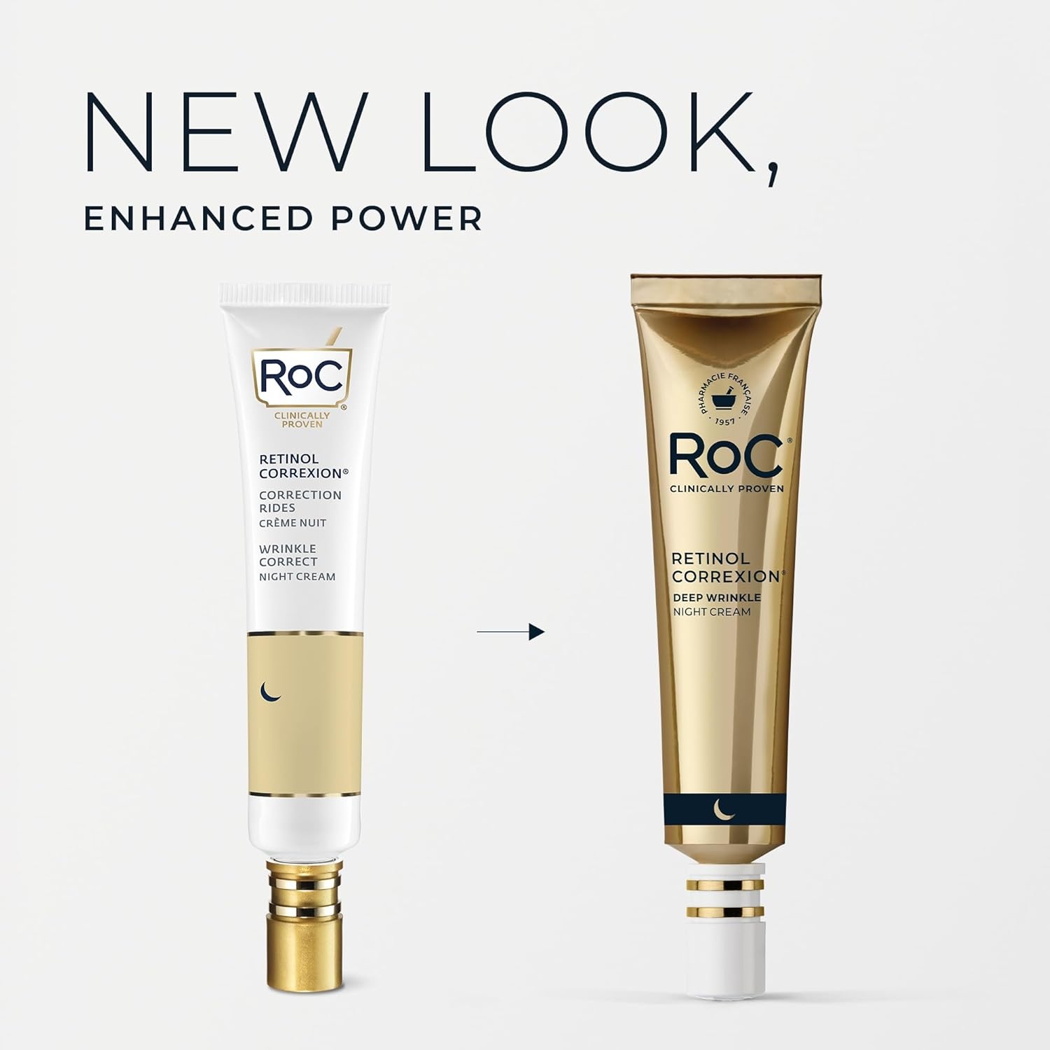 image:imageRoC Retinol Correxion Deep Wrinkle Daily Face Moisturizer with Sunscreen SPF 30 for Fine Lines Dark Spots PostAcne Scars 1 Ounce Packaging May VaryDeep Wrinkle Night Cream