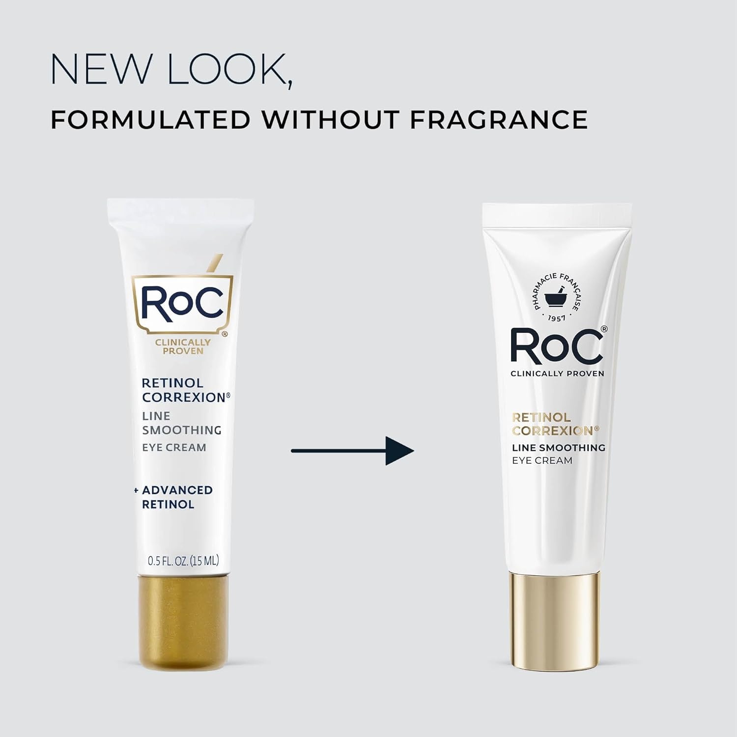 image:imageRoC Retinol Correxion Value Set Duo Deep Wrinkle AntiAging Night Face Cream Under Eye Cream for Dark Circles amp Puffiness Retinol Eye Care05 Fl Oz Pack of 1