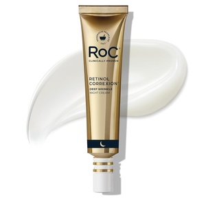 image:imageRoC Retinol Correxion Deep Wrinkle Daily Face Moisturizer with Sunscreen SPF 30 for Fine Lines Dark Spots PostAcne Scars 1 Ounce Packaging May VaryDeep Wrinkle Night Cream