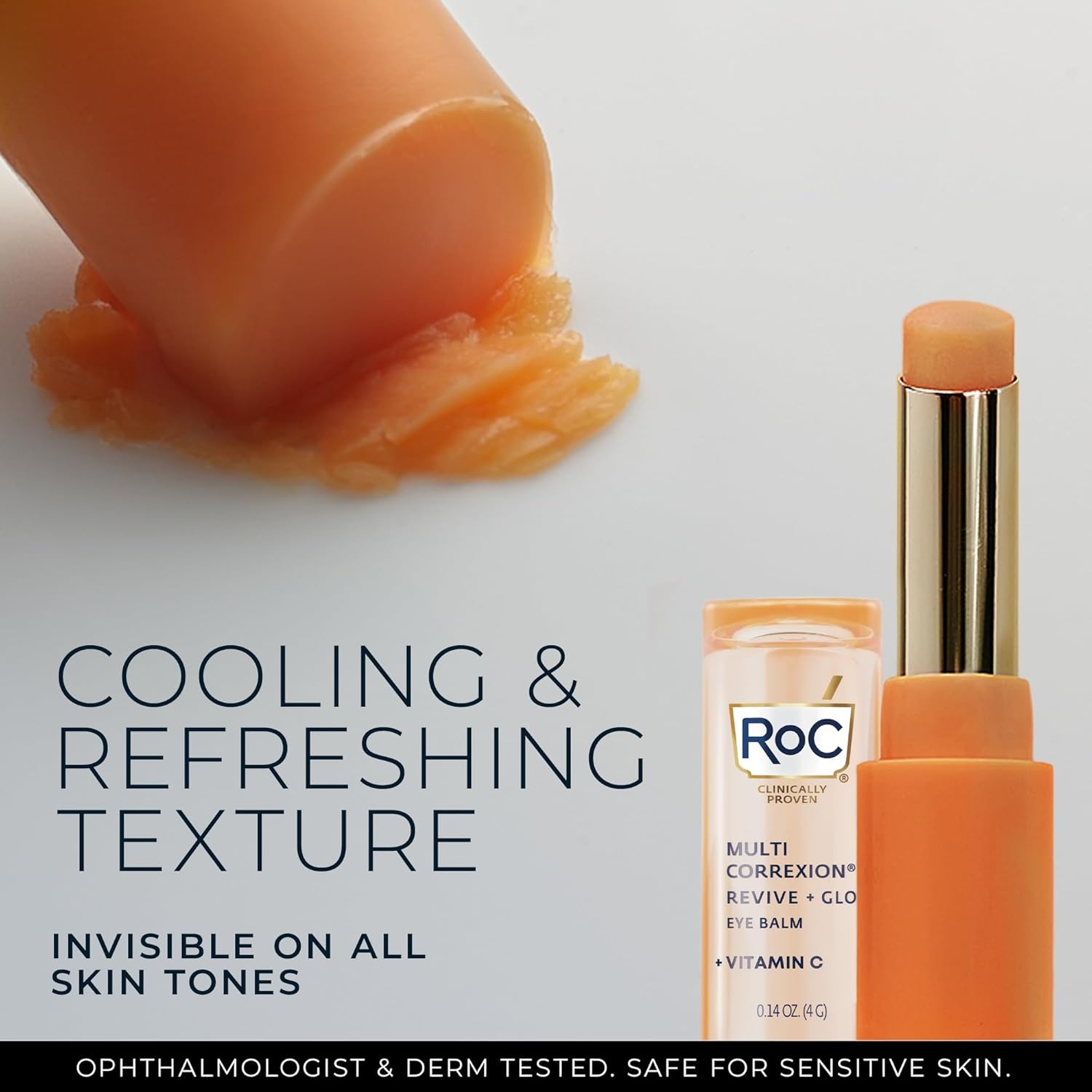 image:imageRoC Multi Correxion Revive Glow Eye Balm with Vitamin C 014 oz Retinol Eye Cream PacketteVitamin C Eye Balm
