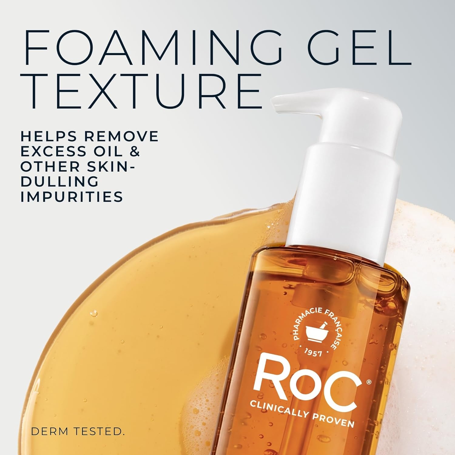 image:imageRoC Multi Correxion Revive Glow Gel Vitamin C Cleanser Face Wash Facial Cleanser with Glycolic Acid ParabenFree SulfateFree Skin Care 6 Ounces6 Fl Oz Pack of 1