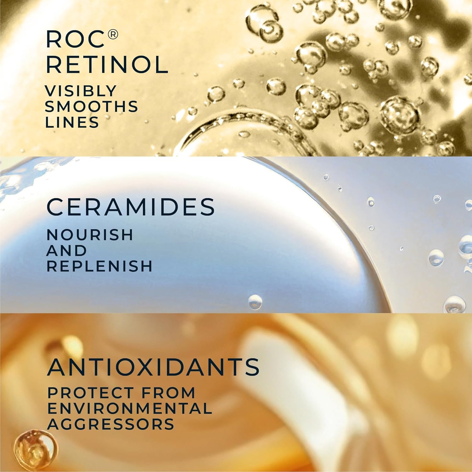 image:imageRoC Retinol Correxion AntiAging Wrinkle Night Serum Retinol Serum for Face Daily Treatment for Fine Lines Post Acne Scars 80 Capsules Limited Edition Value Set Unscented2 Count