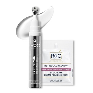 image:imageRoC Derm Correxion Retinol Eye Repair Dark Circle Cream Treatment with Niacinamide Resveratrol Proxygen for Puffy Eyes Wrinkles and Crows Feet  Line Smoothing Eye PacketteDark Circle Eye Repair