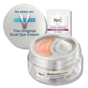 image:imageRoC Derm Correxion Retinol Eye Repair Dark Circle Cream Treatment with Niacinamide Resveratrol Proxygen for Puffy Eyes Wrinkles and Crows Feet  Line Smoothing Eye PacketteDual Eye