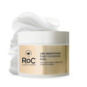 image:imageRoC Resurfacing Disks Hypoallergenic Exfoliating Makeup Remover Pads for Wrinkles and Skin Tone HypoAllergenic Skin Care OilFree Daily Cleanser 28 Count Packaging May Vary28 Count Pack of 12
