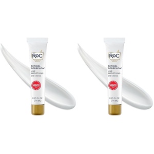image:imageRoC Retinol Correxion Eye Cream Mini for Dark Circles amp Puffiness Daily Wrinkle Cream Anti Aging Line Smoothing Skin Care Treatment 25 Ounces025 Fl Oz Pack of 2